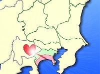 神奈川県マップ画像