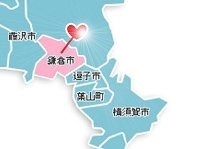 鎌倉市不用品回収対応エリアマップ