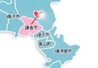 鎌倉市テレビ回収対応エリアマップ